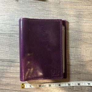 Foxy Fix pocket ring leather planner